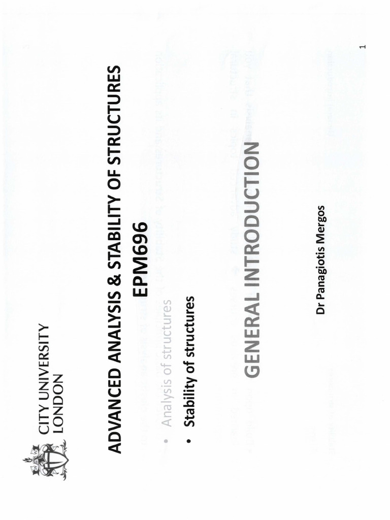 Lecture 1 | PDF