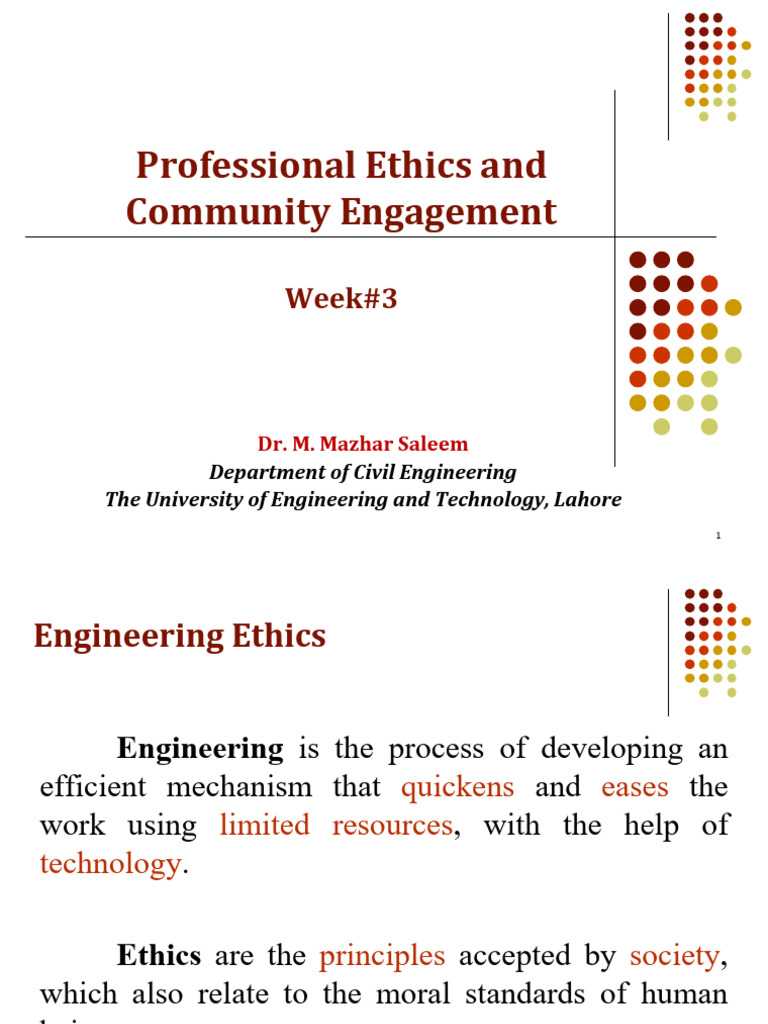 Engineering Ethics and Moral Issues | PDF | Morality | Liberal Arts ...