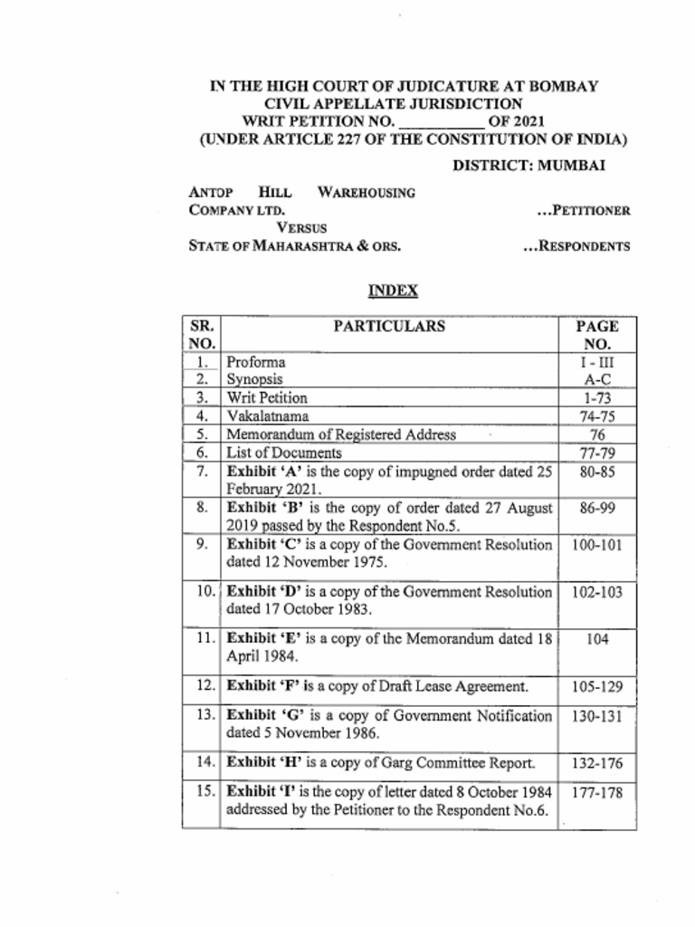 A43.IV Writ Petition | PDF