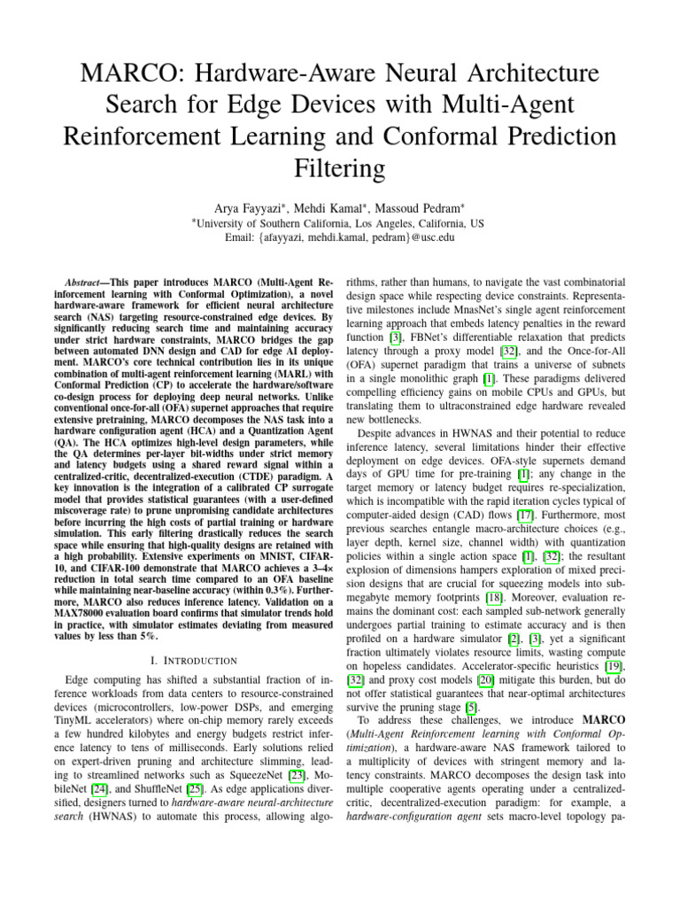 Hardware-Aware Neural Architecture Search | PDF | Deep Learning ...
