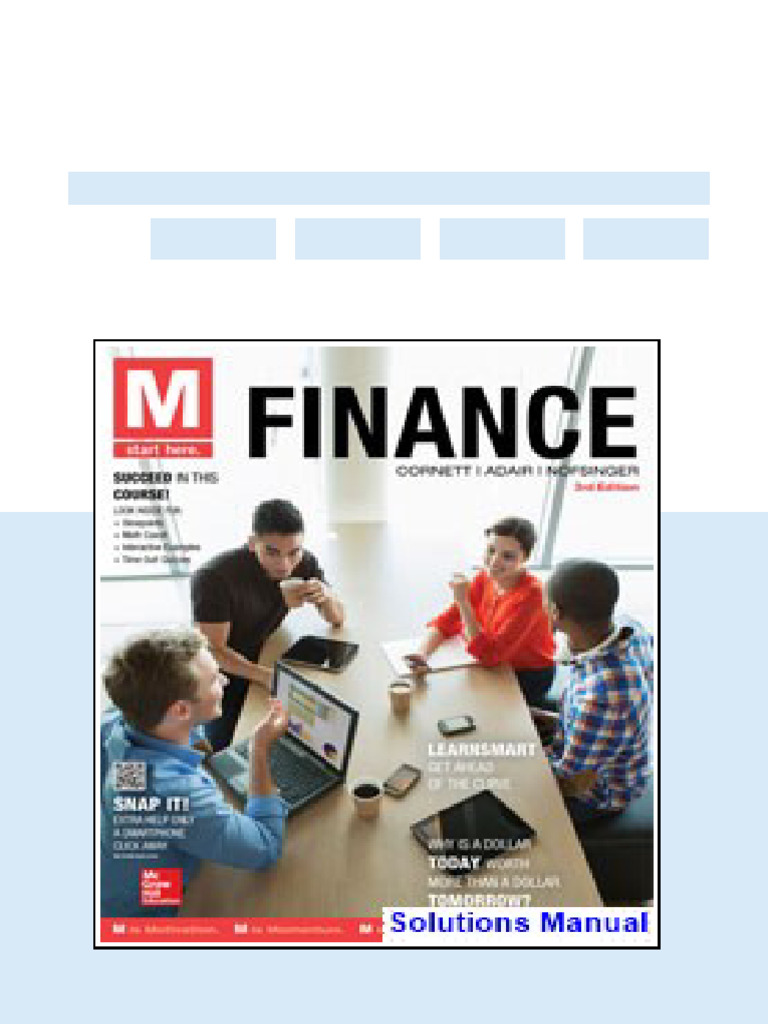 M Finance 3rd Edition Cornett Solutions Manual Ready To Read | PDF ...