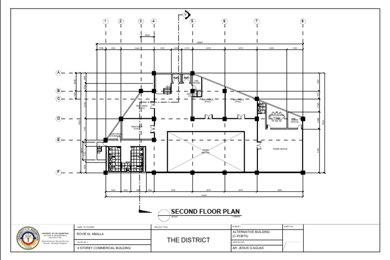 2ND Plan | PDF | Buildings And Structures | Floors