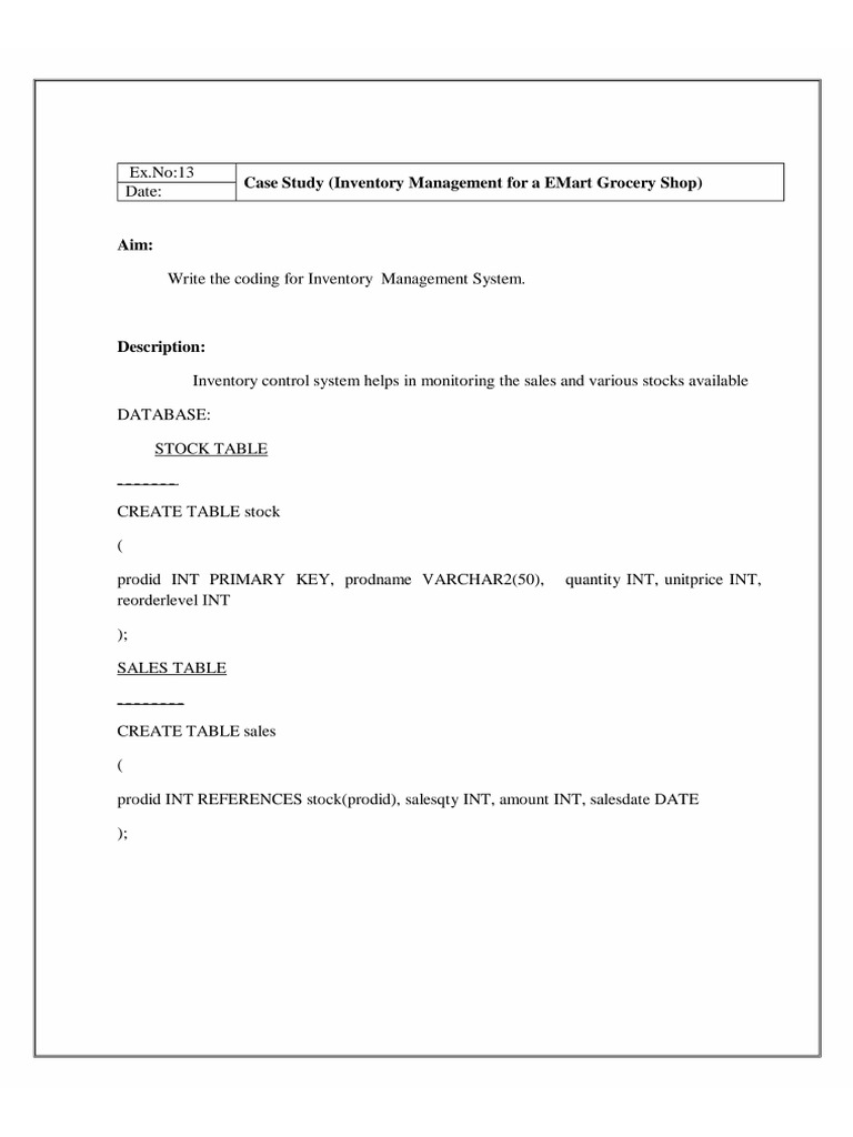 Dbms Lab 13th Exp | PDF