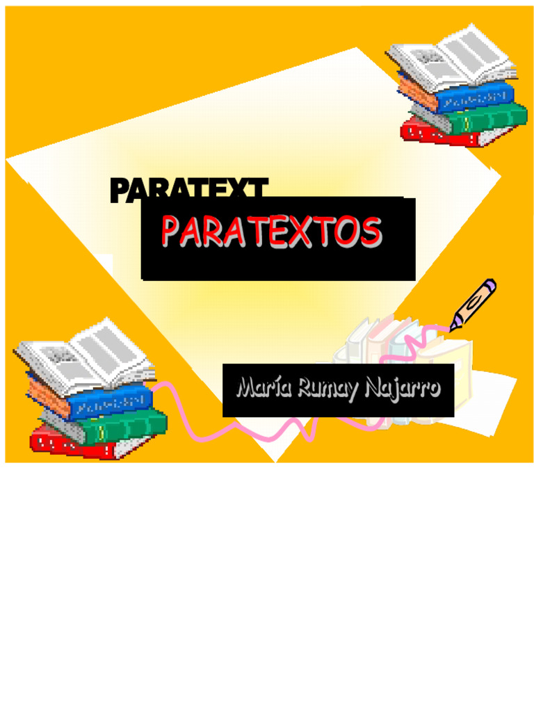 Memahami Paratext dalam Buku | PDF