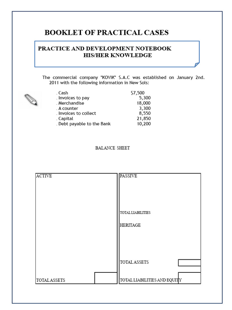 Practical Business Case Studies Guide | PDF | Balance Sheet | Income ...