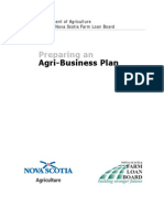 Preparing An: Agri-Business Plan