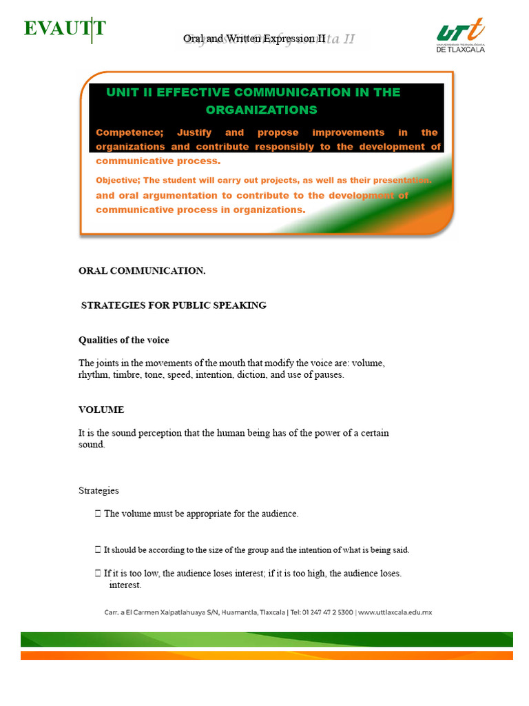 Effective Communication Strategies | PDF | Nonverbal Communication ...