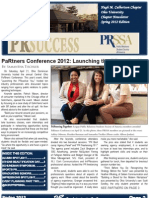 PR Success: Spring 2012 Edition