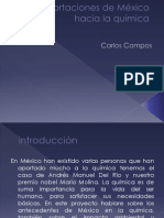 Aportaciones de México Hacia La Química