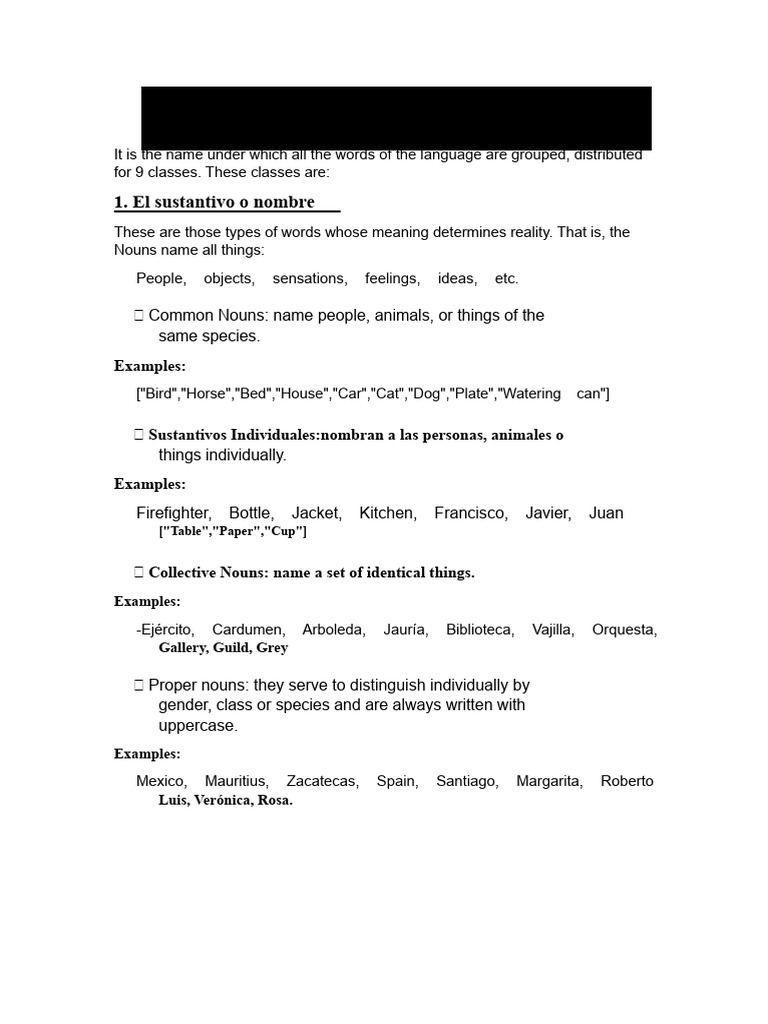 Grammatical Categories Explained | PDF | Noun | Grammatical Gender