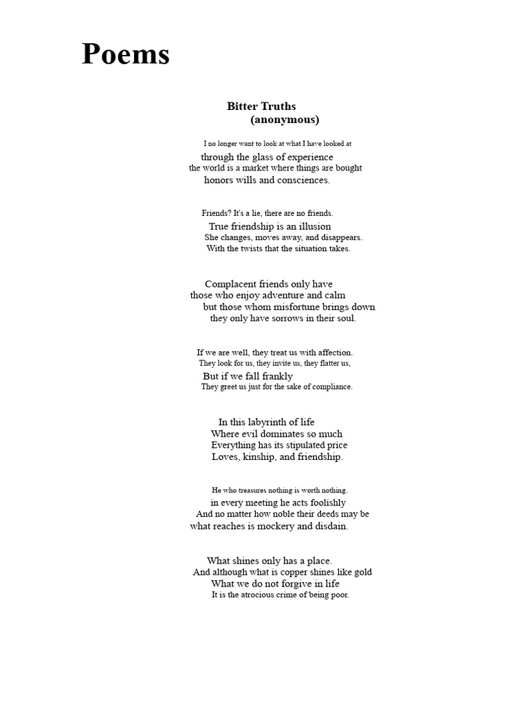 Poems | PDF