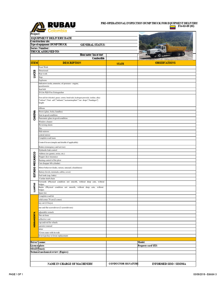 Delivery Record Dump Truck | PDF | Truck | Engines
