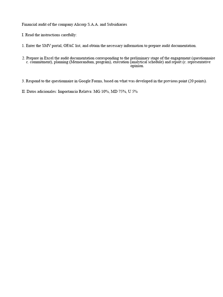 Final Audit Exam Completed | PDF | Audit | Internal Control