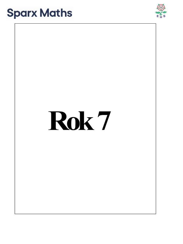 Kopia WRM Sparx Y7 | PDF