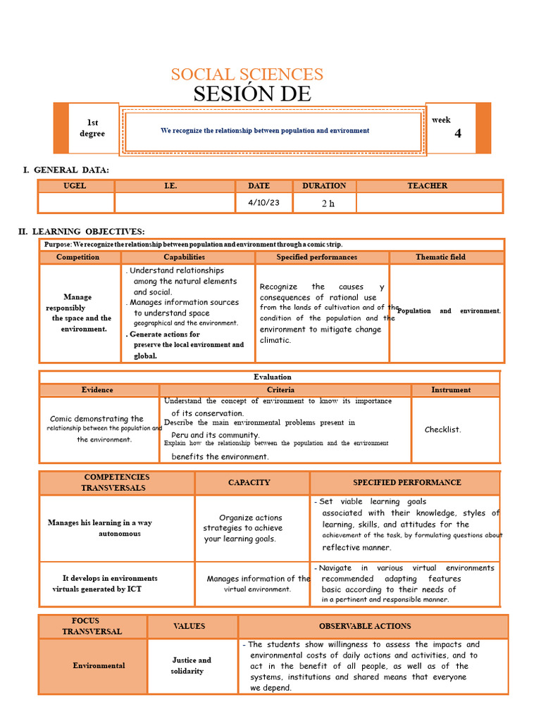 1st LEARNING SESSION SESSION 8_WEEK 4_EXPERIENCE 6_SOCIAL SCIENCES ...