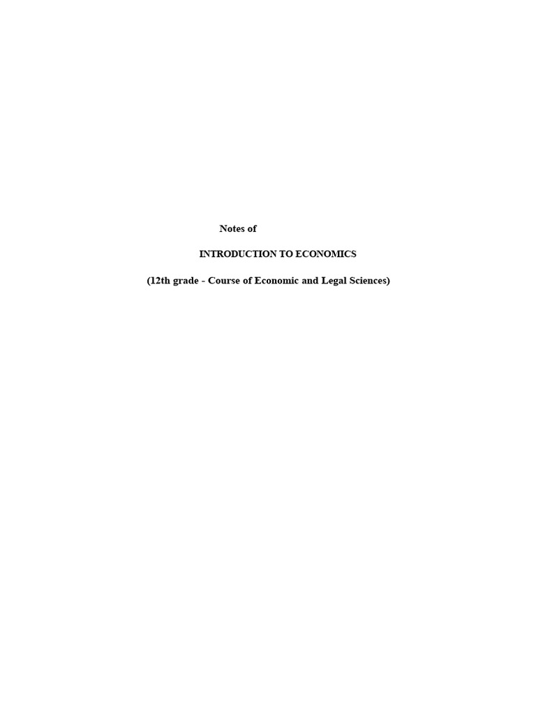 Economic Organization and Development Issues | PDF | Cost Of Living ...