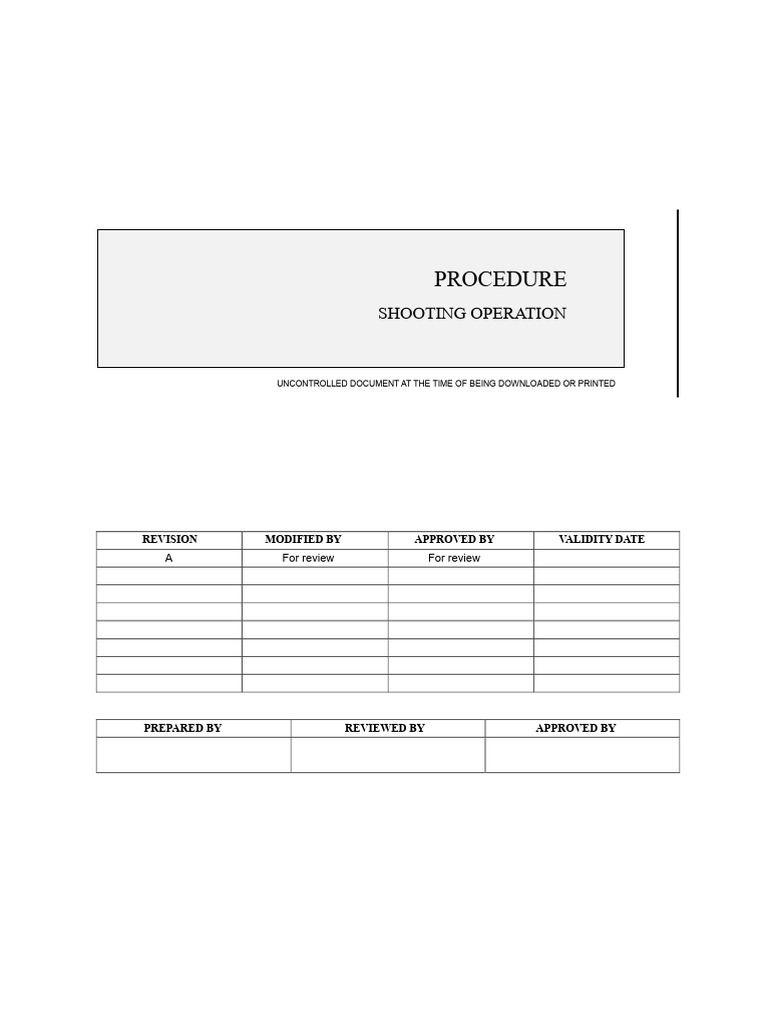 Shot Blasting Safety Procedures Guide | PDF | Personal Protective ...