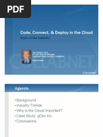 Code Connect and Deploy in The Cloud