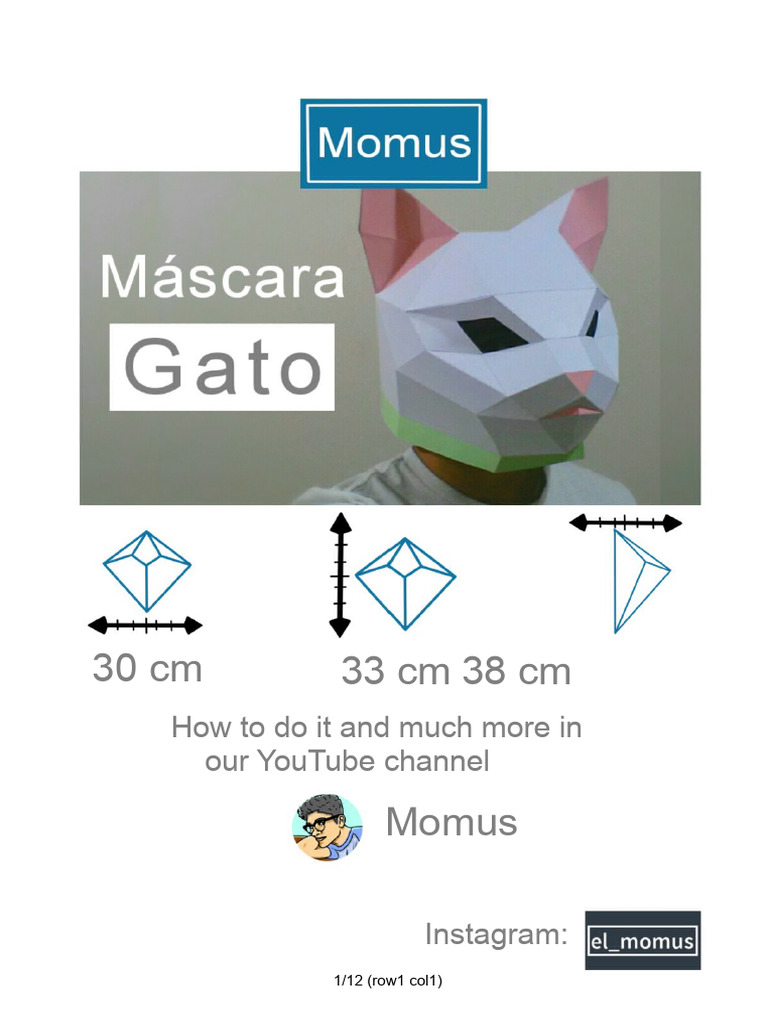 Full Cat Mask | PDF