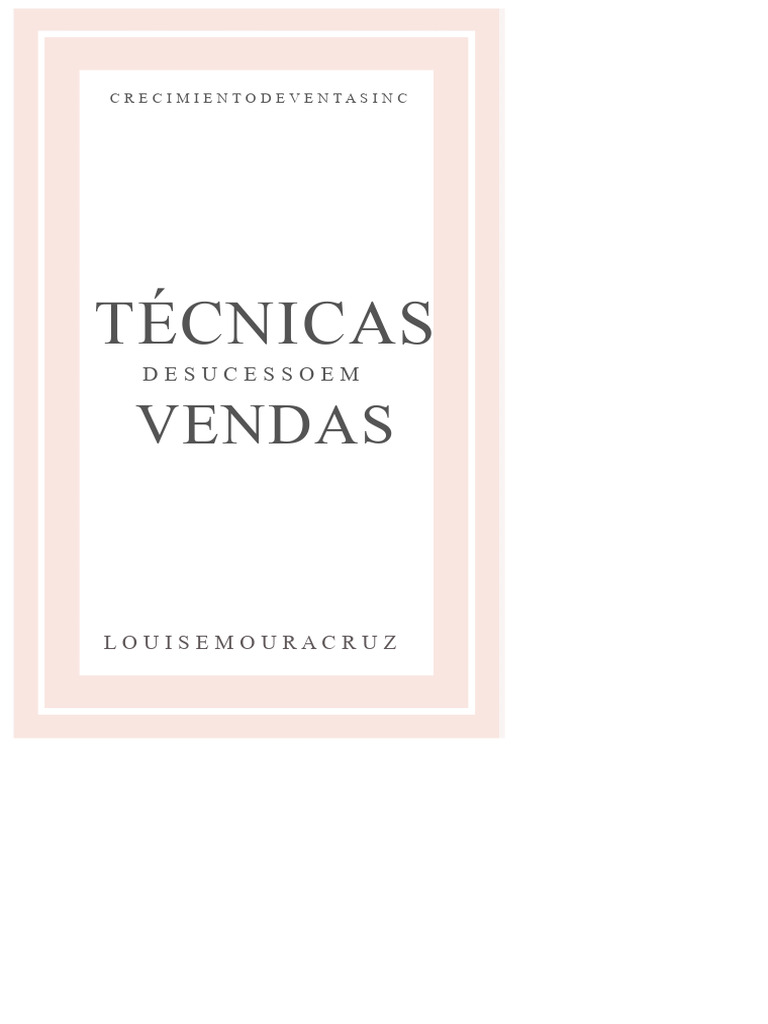 E-Book Técnicas de Éxito en Ventas PDF | PDF | Ventas | Verdad