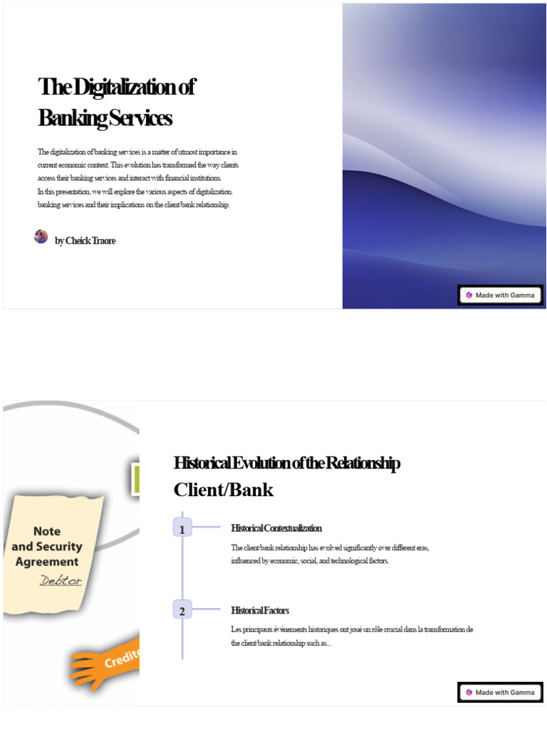 Digitalization in Banking Services | PDF | Communication | Social Media