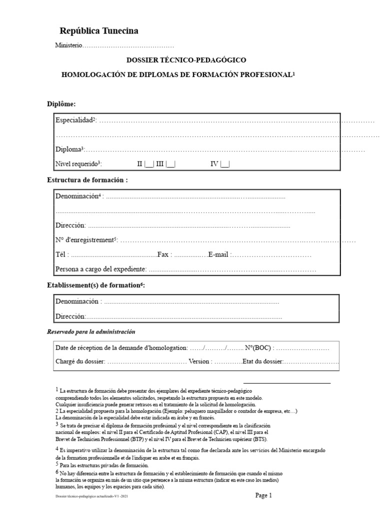 Dossier Técnico-Pedagógico Actualizado-V1 - 2021 | PDF | Multimedia