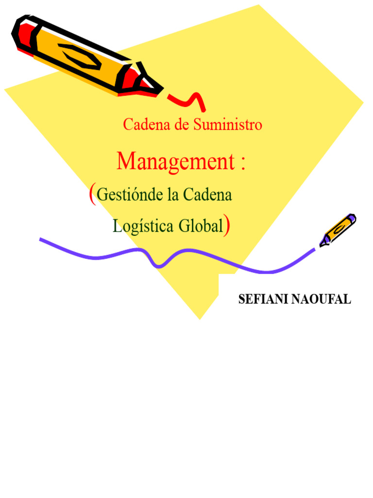 Gestión de La Cadena de Suministro | PDF | Gestión de la cadena de ...