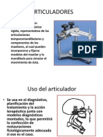 Articulador Partes y Pasos