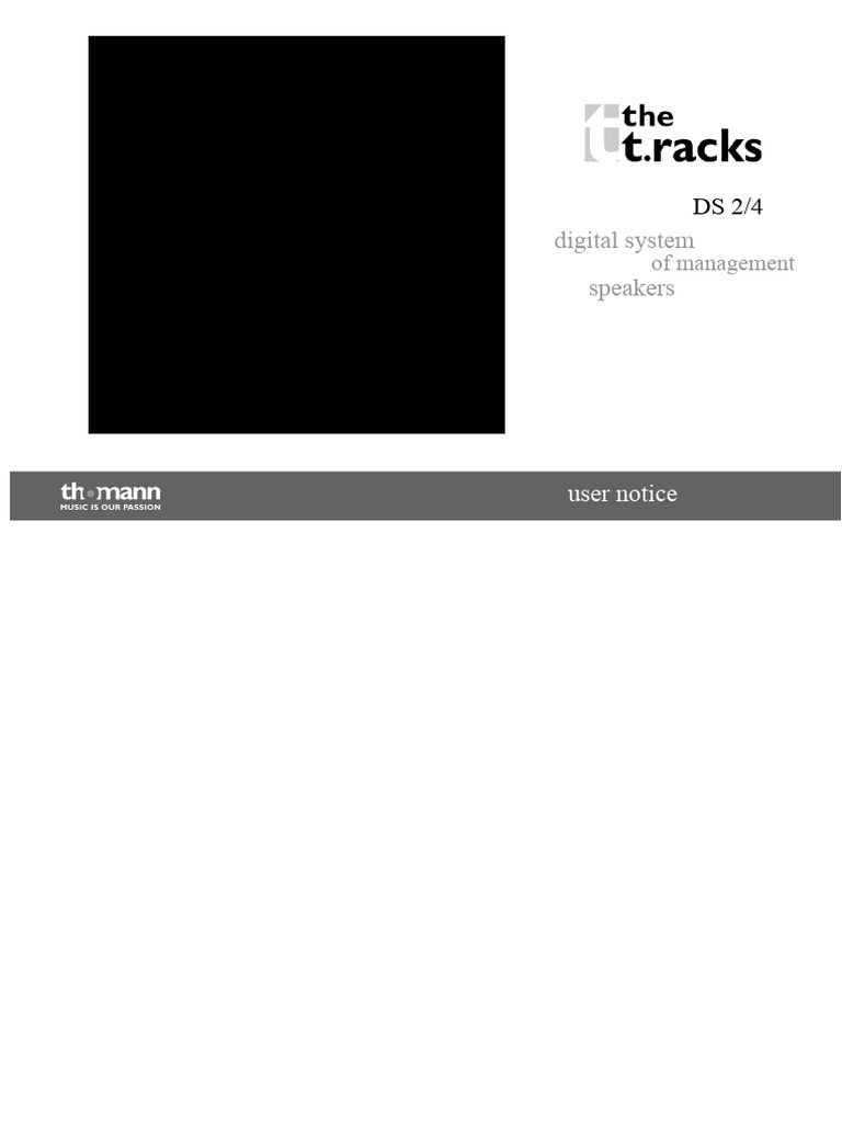 T Racks Ds 2 4 Manual French 473070 | PDF | Electrical Connector | Menu ...