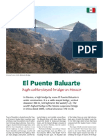 El Puente Baluarte: High Cable-Stayed Bridge in Mexico