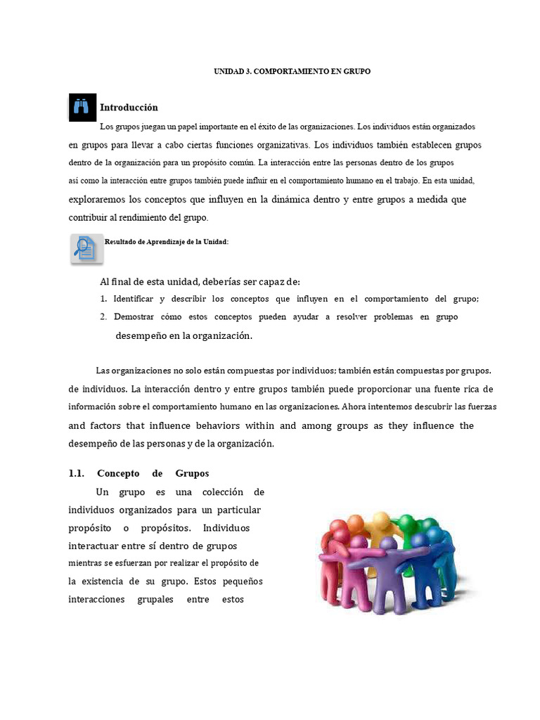 Dinámica del Comportamiento en Grupos | PDF | Liderazgo | Comunicación