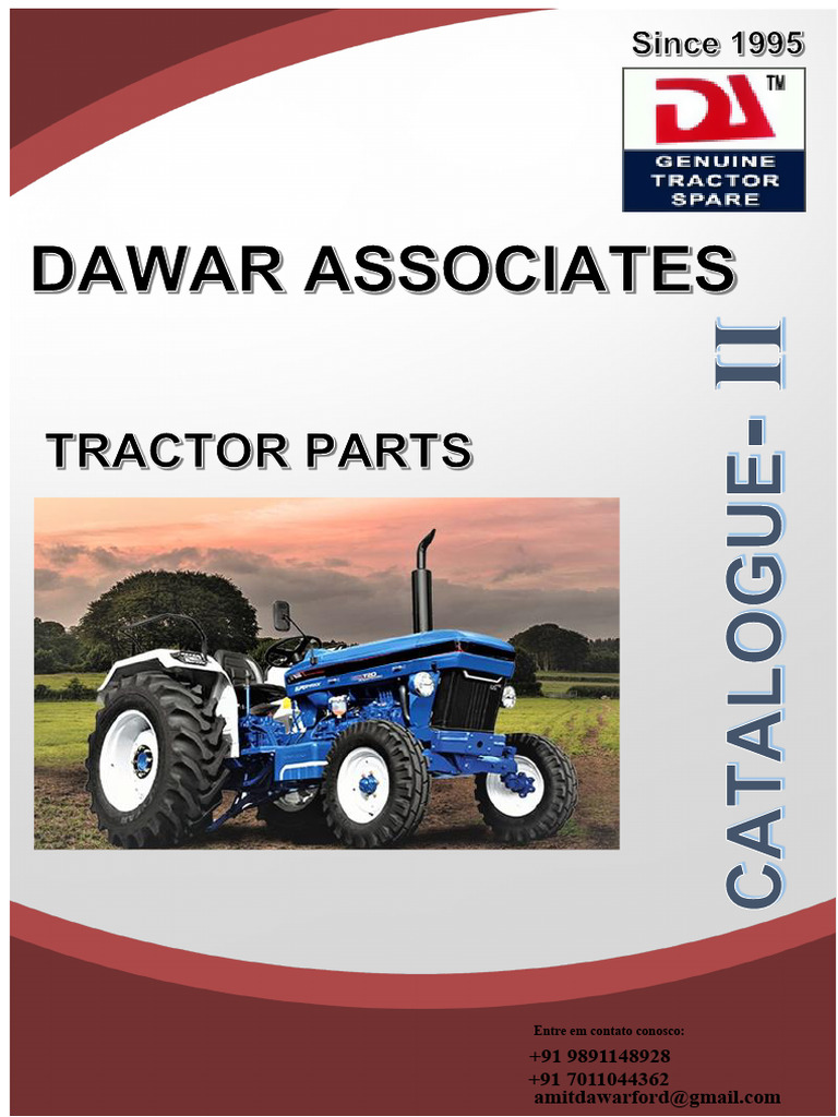 Peças de Tratores da Dawar Associates | PDF | Trator | Eixo