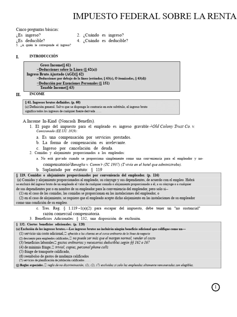 Guía sobre el Impuesto Federal de Renta | PDF | Interés | Sector privado