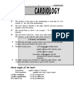 Anatomy: Cardiac Symptoms Cardiac Examination ECG and X Ray