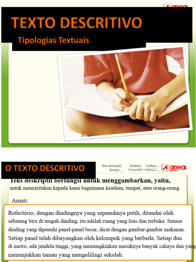 Panduan Teks Deskriptif dan Latihan | PDF