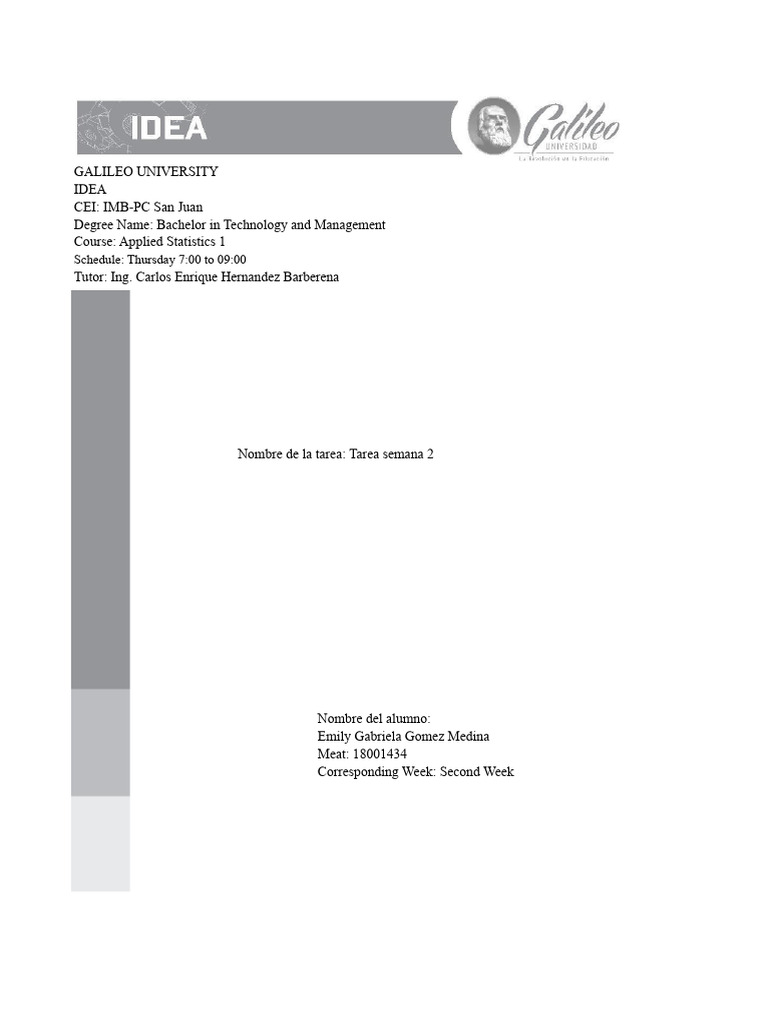 Exercises at The End of The Book Week 2 Applied Statistics | PDF ...