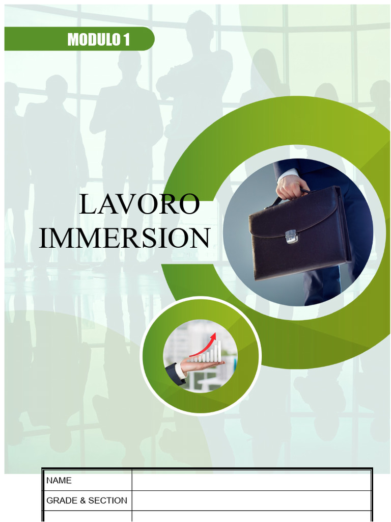 IMMERSIONE LAVORATIVA HUMSS Parte 1 | PDF