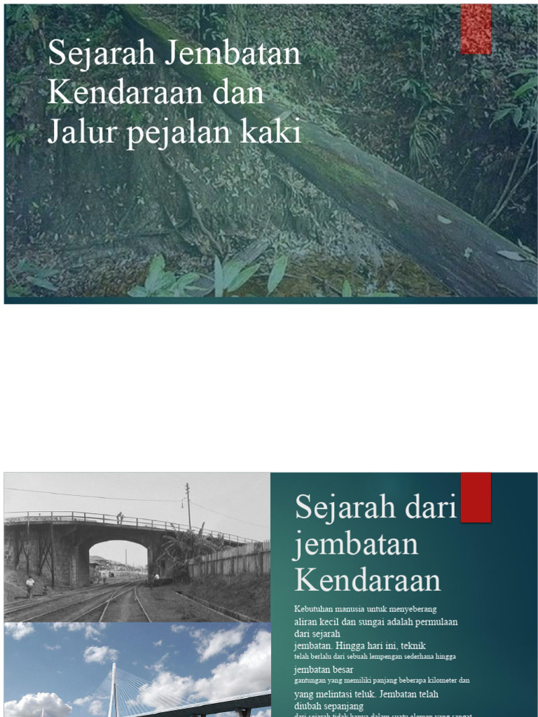 Evolusi Sejarah Jembatan Manusia | PDF