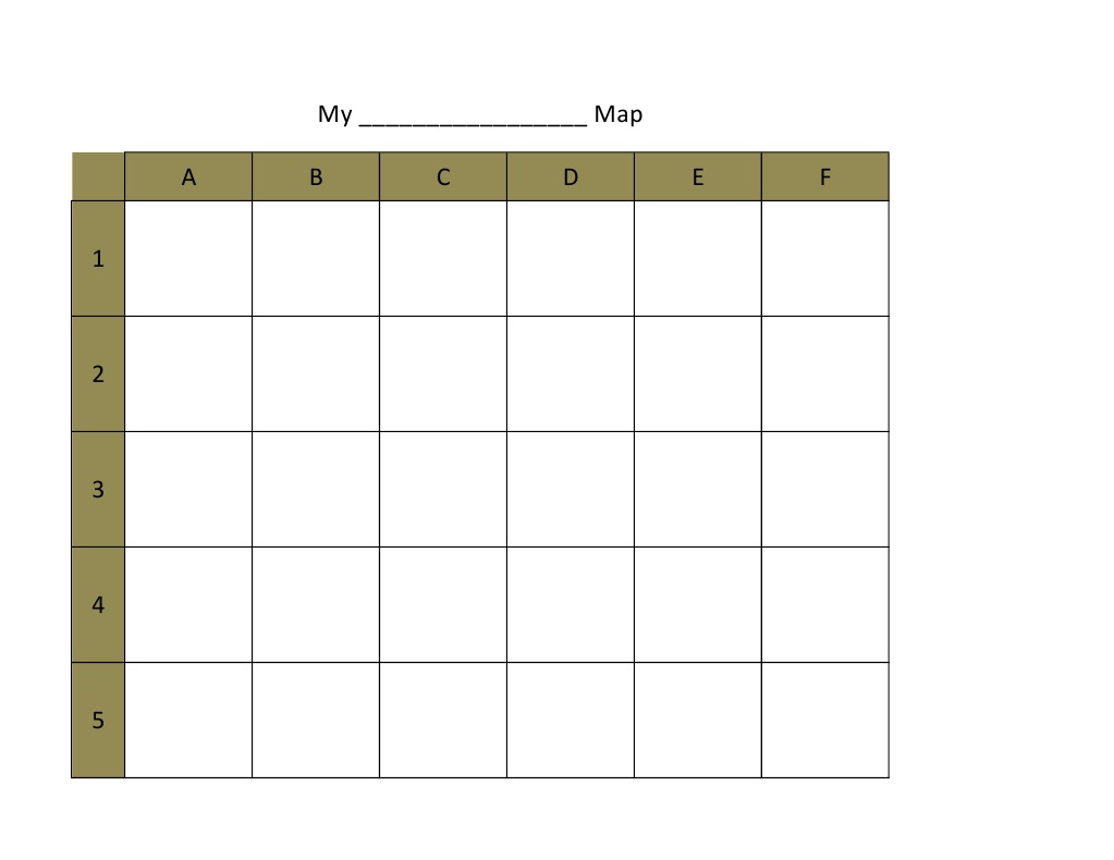 My Map Template | PDF