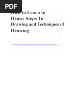 12 Essential Drawing Warm-Up Exercises | PDF | Drawing | Sphere