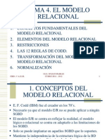 Gbd02 - Tema 4. El Modelo Relacional