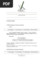 Rabbit Emergency Drug Dosage Guide | PDF | Drugs