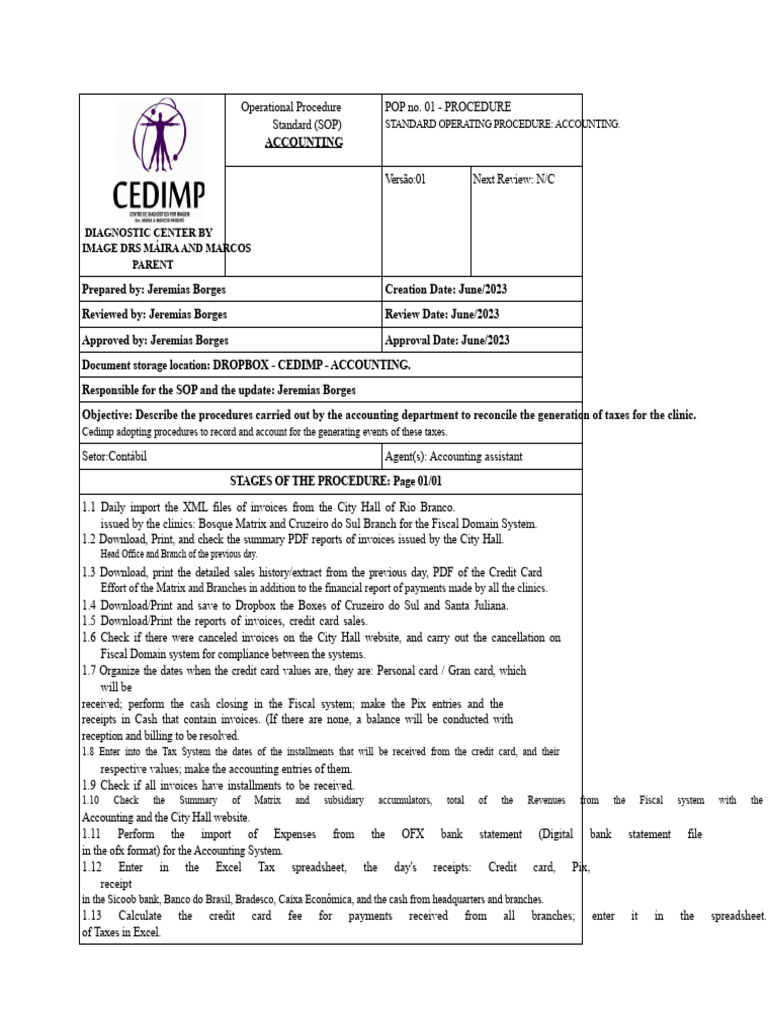 POP ACCOUNTING | PDF | Receipt | Revenue