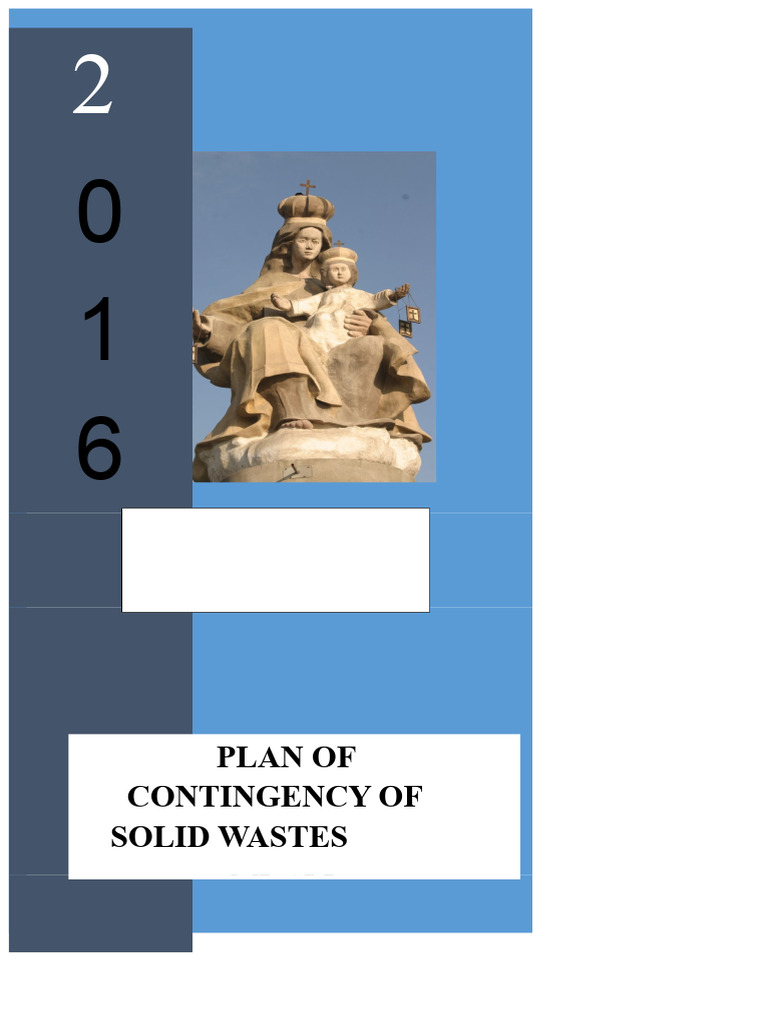 Contingency Plan for Solid Waste Management | PDF | Waste Management ...