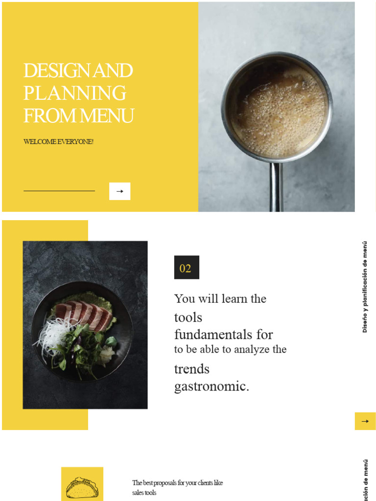 DESIGN AND MENU PLANNING (1) - Compressed | PDF | Menu | Cooking