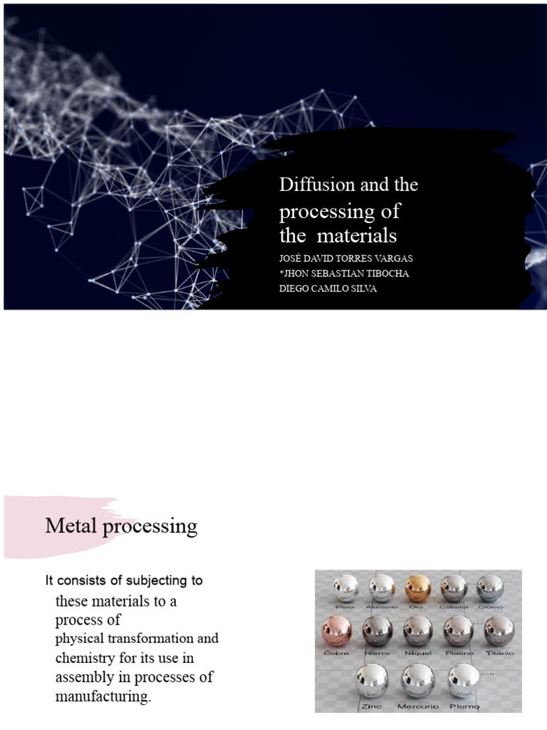 Diffusion and Material Processing | PDF | Sintering | Crystallite