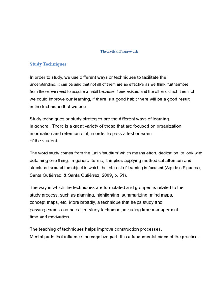 Effective Study Techniques Explained | PDF | Knowledge | Learning