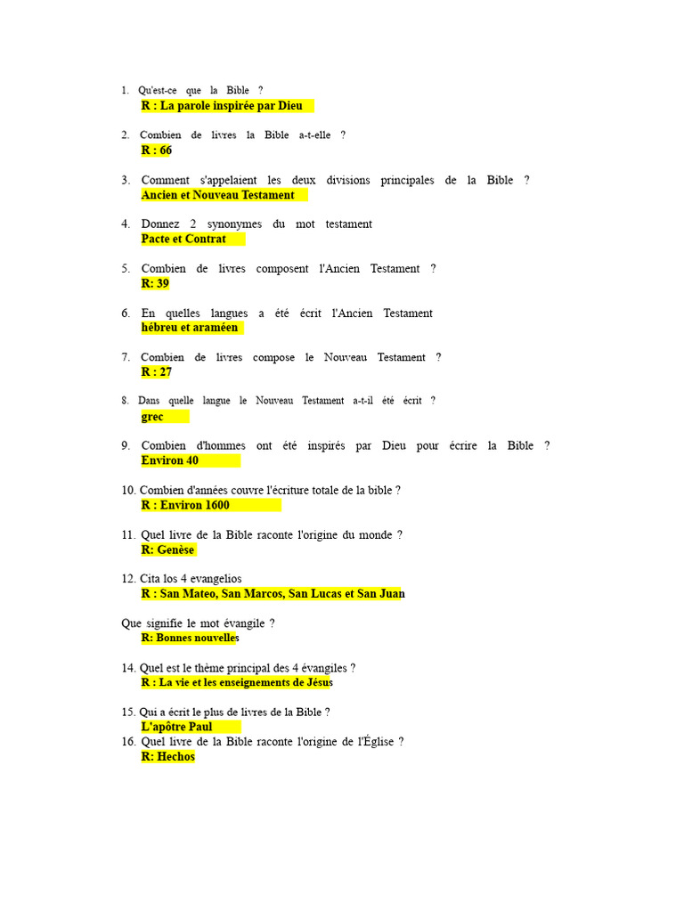 Introduction à la Bible et ses livres | PDF | Nouveau testament | Bible