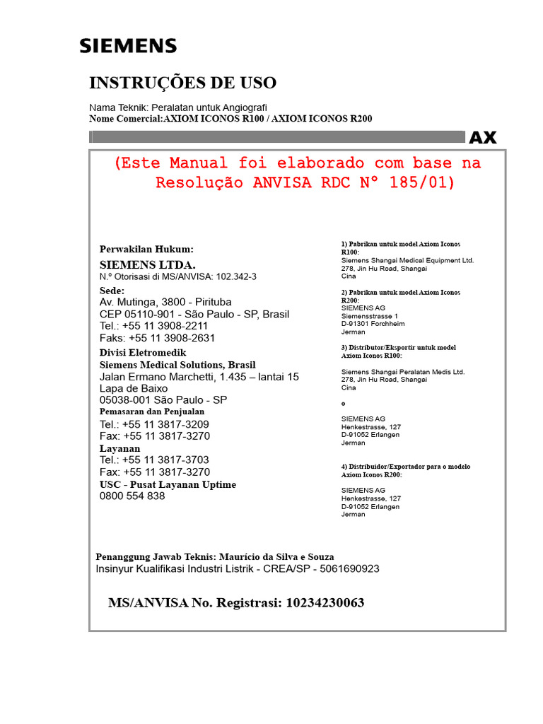 Panduan Penggunaan AXIOM ICONOS R100/R200 | PDF