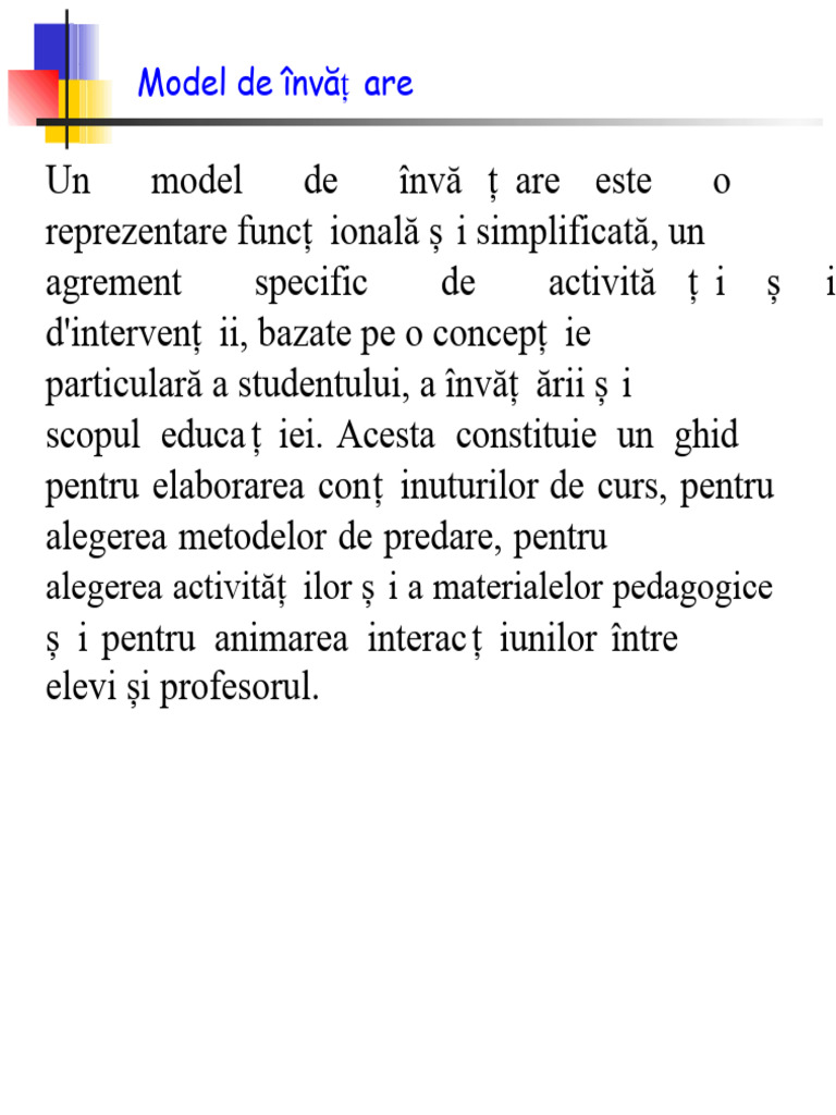 Metodele de Predare | PDF